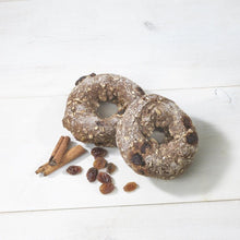 Load image into Gallery viewer, Cinnamon raisin bagels from rND Bakery. Gluten free and vegan. And delicious. 
